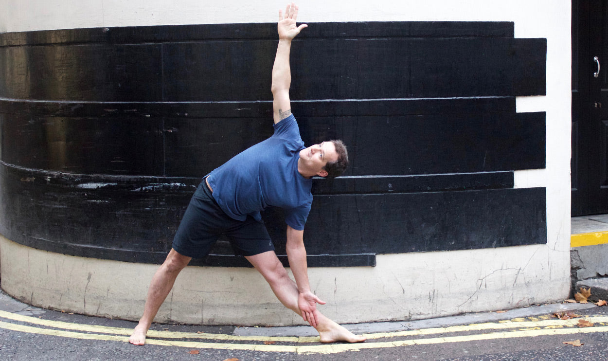 Seamus Casey tells how returning to yoga has been the best thing