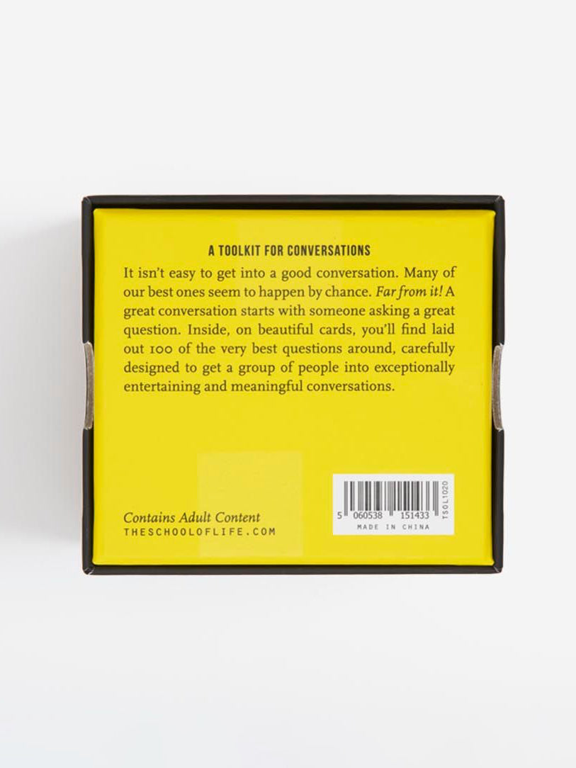 The School of Life 100 Questions Cards