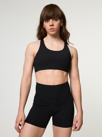 Girlfriend Collective Simone High Support Bra - Black