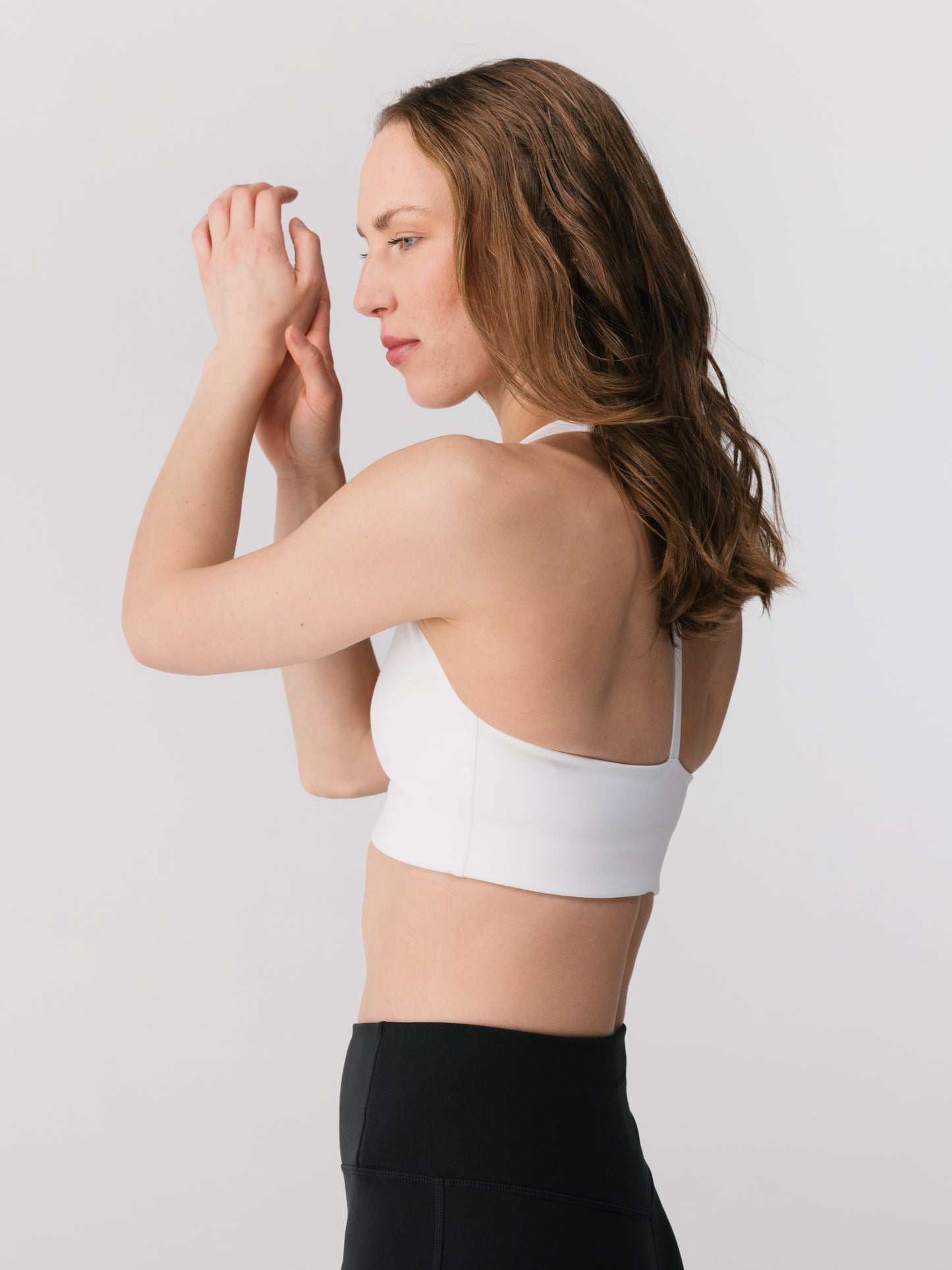 Girlfriend Collective Stevie Ballet Bra - Bright White