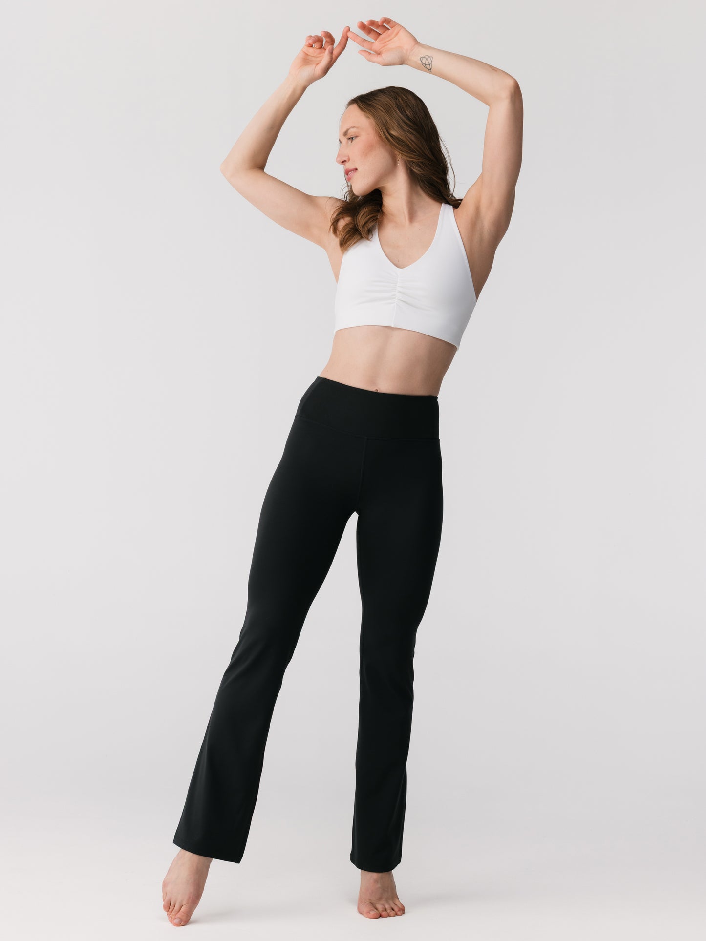 Girlfriend Collective Stevie Ballet Bra - Bright White