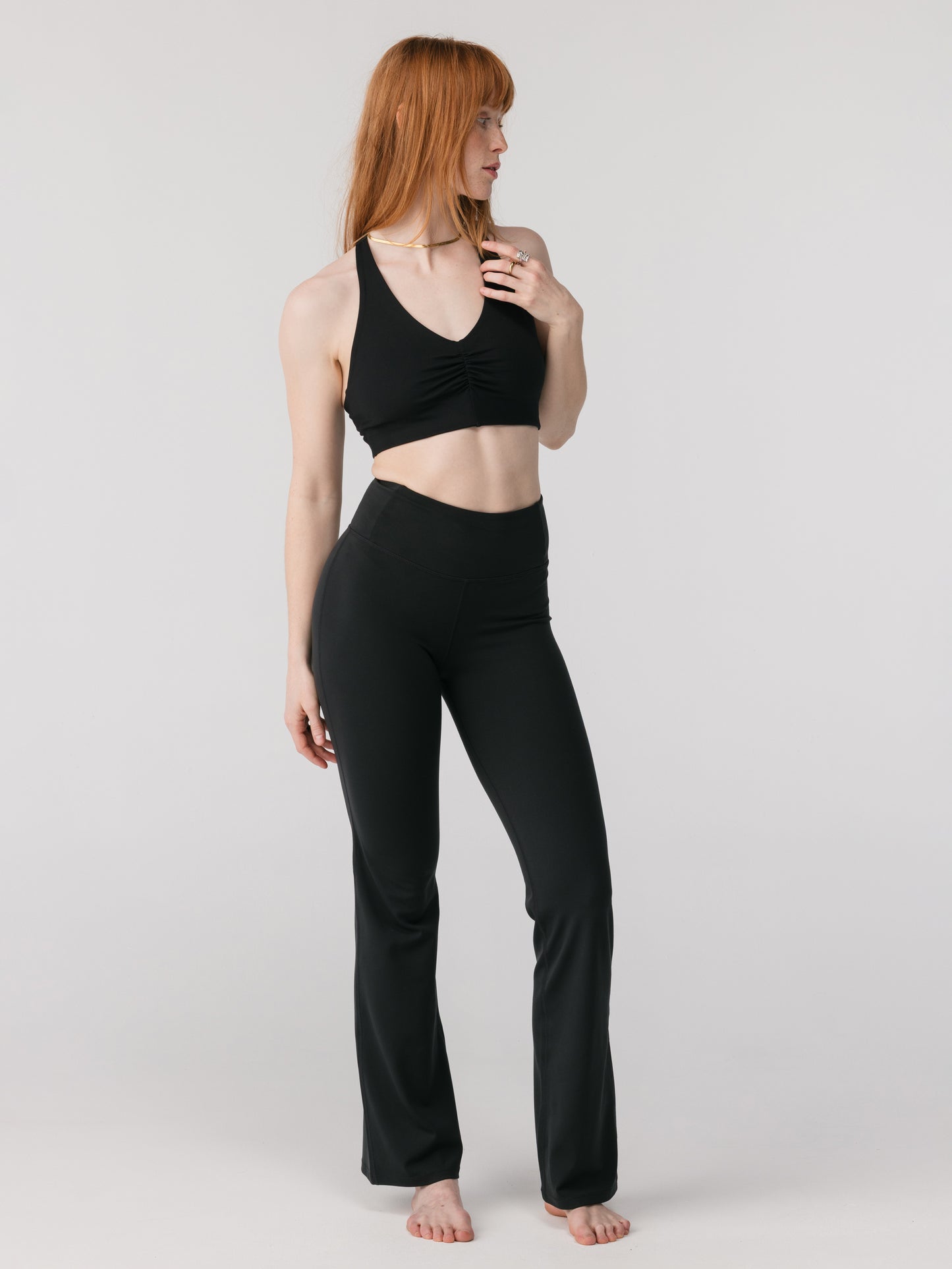 Girlfriend Collective Stevie Ballet Bra - Black