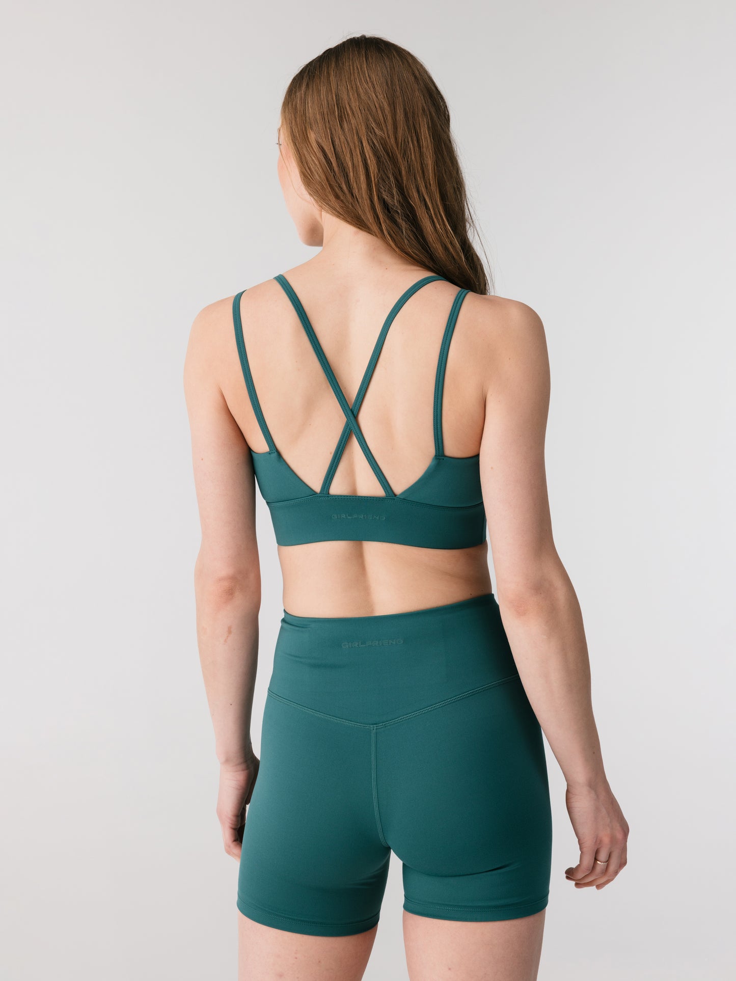 Girlfriend Collective Float Gigi Strappy Bra - Deep Sea