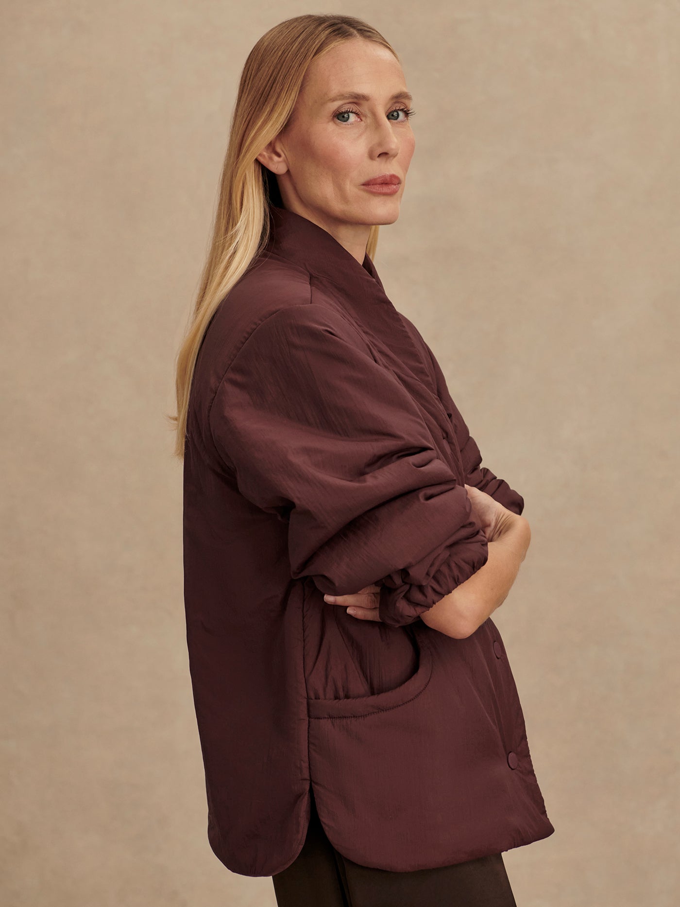 Varley Tilley Light Padded Jacket - Decadent Chocolate