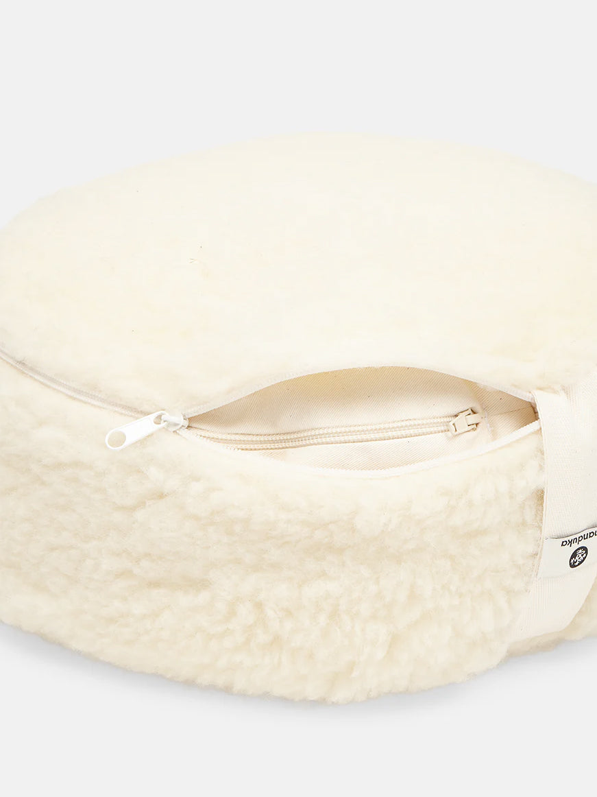 Manduka Merino Wool Meditation Cushion - Natural Ease