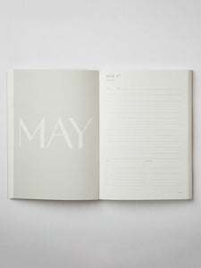 Kinshipped 2024 Lay Flat Planner - Cacao