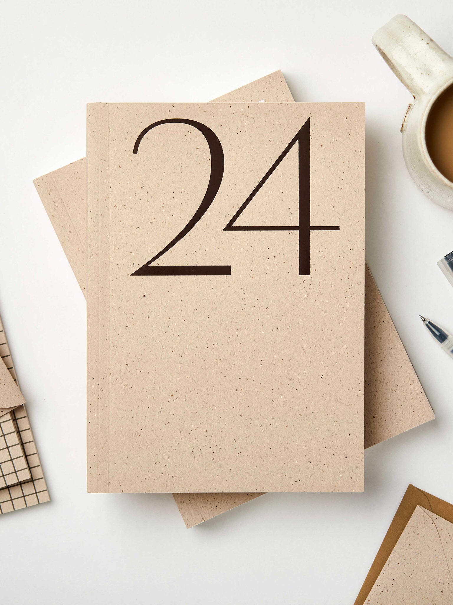 Kinshipped 2024 Lay Flat Planner - Cacao