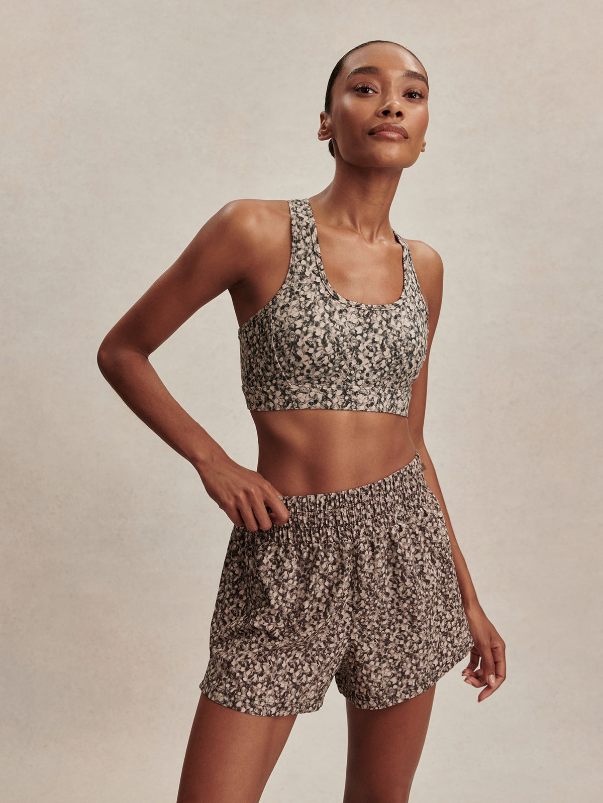 Varley Kallin Running Short 3 - Dappled Floral