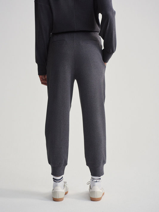 Varley Brushed Rib Slim Cuff Pant 25 - Black Marl