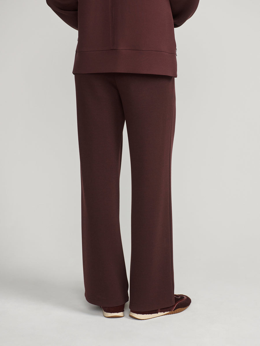 Varley The Wide Leg Pant 30 - Mahogany