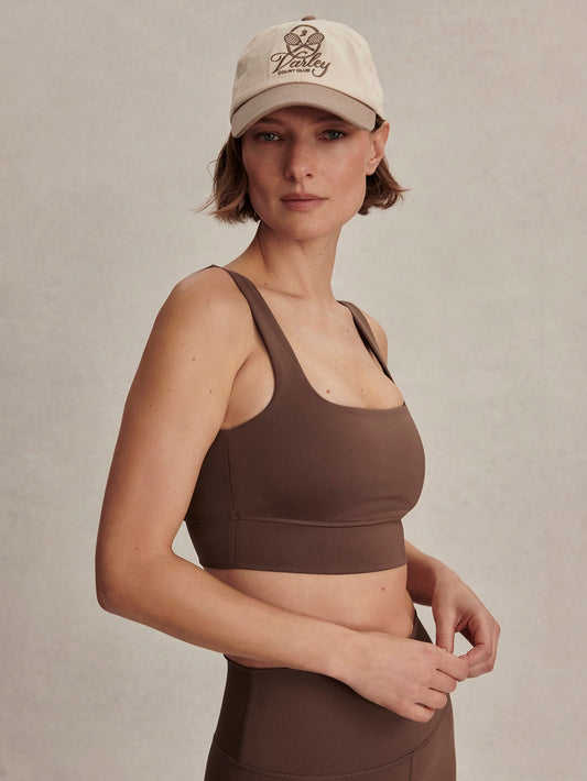 Varley Assure Cori Bra - Coffee Quartz