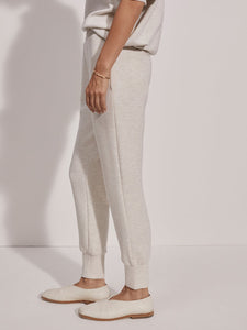 Varley The Slim Cuff Pant 25 - Ivory Marl