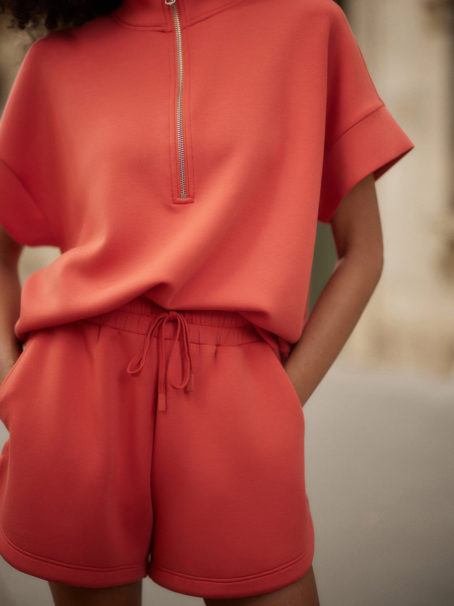 Varley Coulter High Rise Short 3.5 - Summer Fig