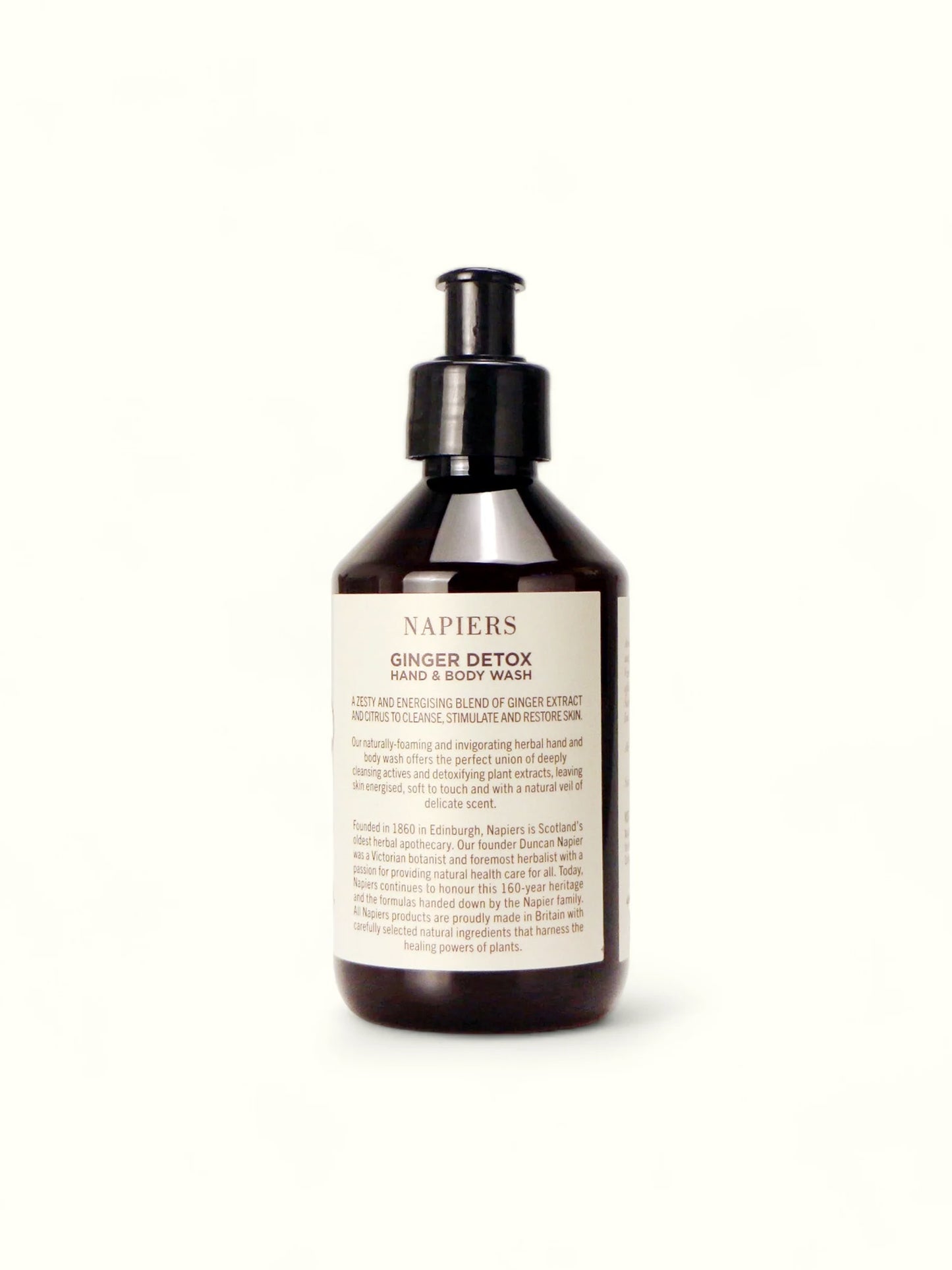 Napiers Hand and Body Wash 300ml - Ginger Detox