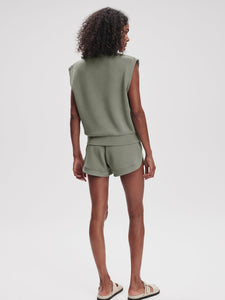 Varley Loretta Half Zip Sweat - Shadow
