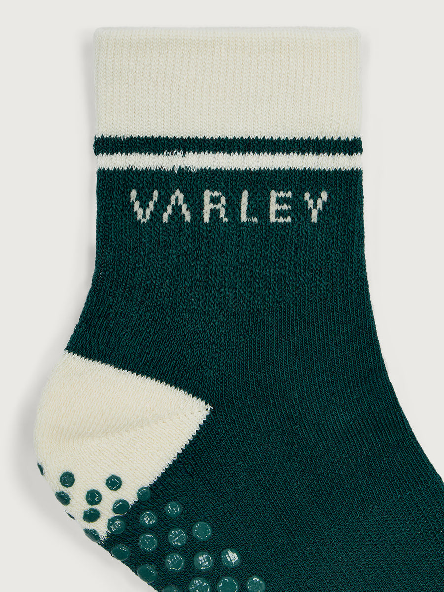 Varley Grayson Half Crew Grip Sock - Ponderosa Pine