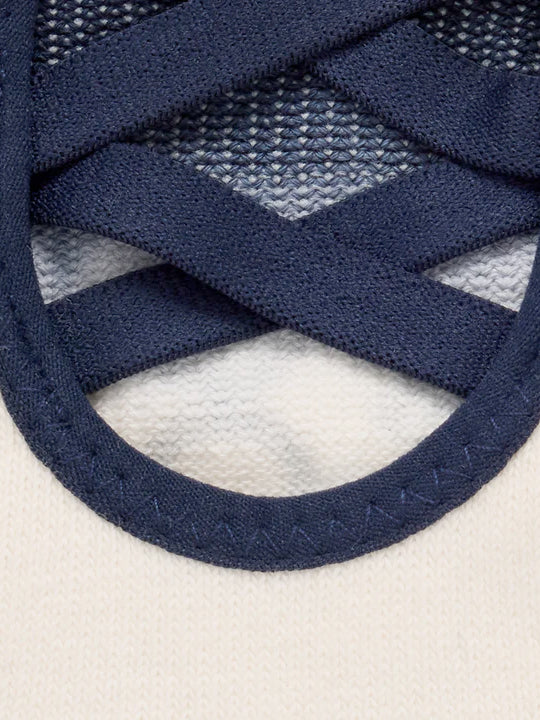 ToeSox Full Toe Elle Grip Socks - Indigo Ombre