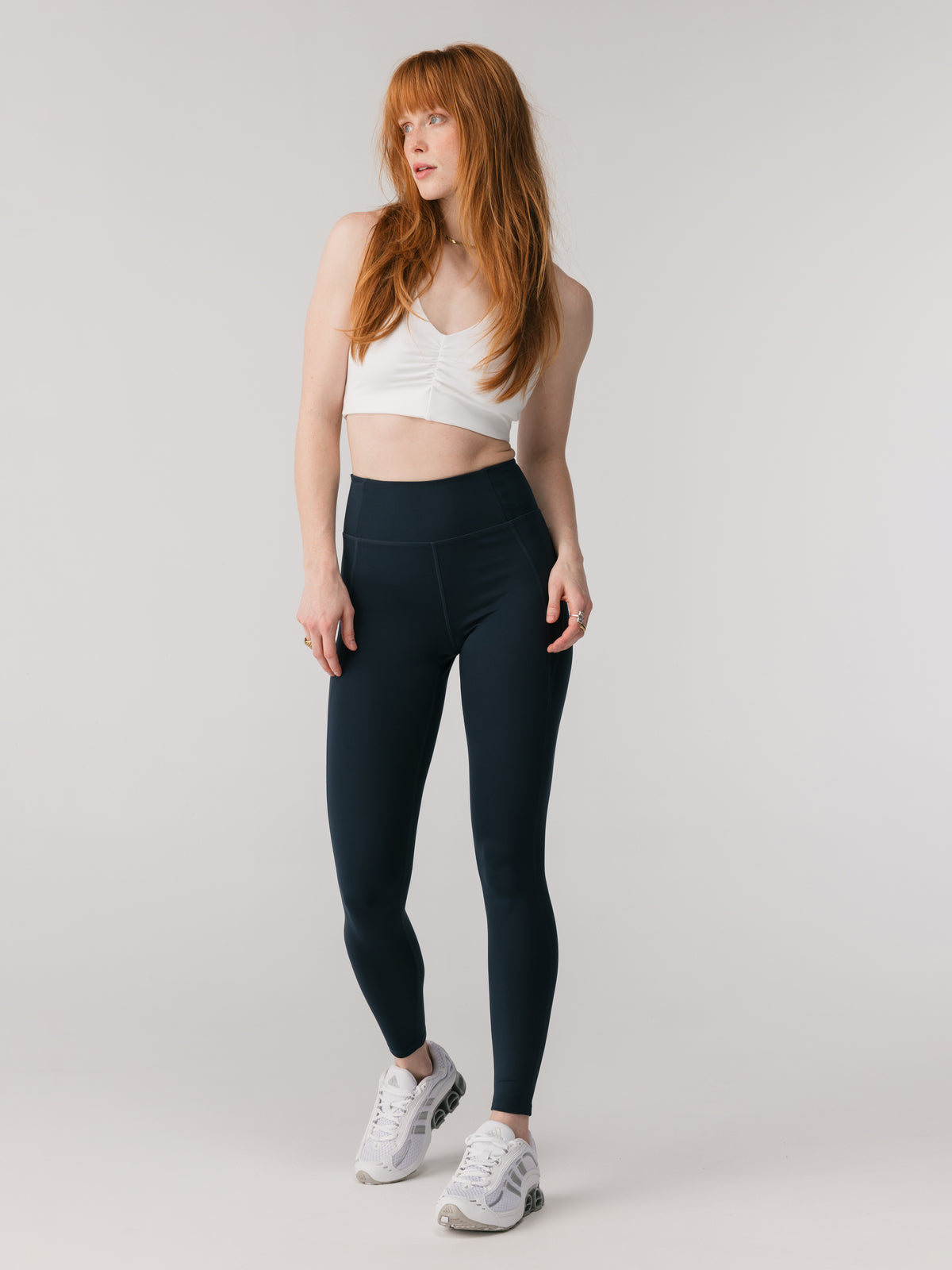 Girlfriend Collective Compressive High-Rise Legging - Midnight