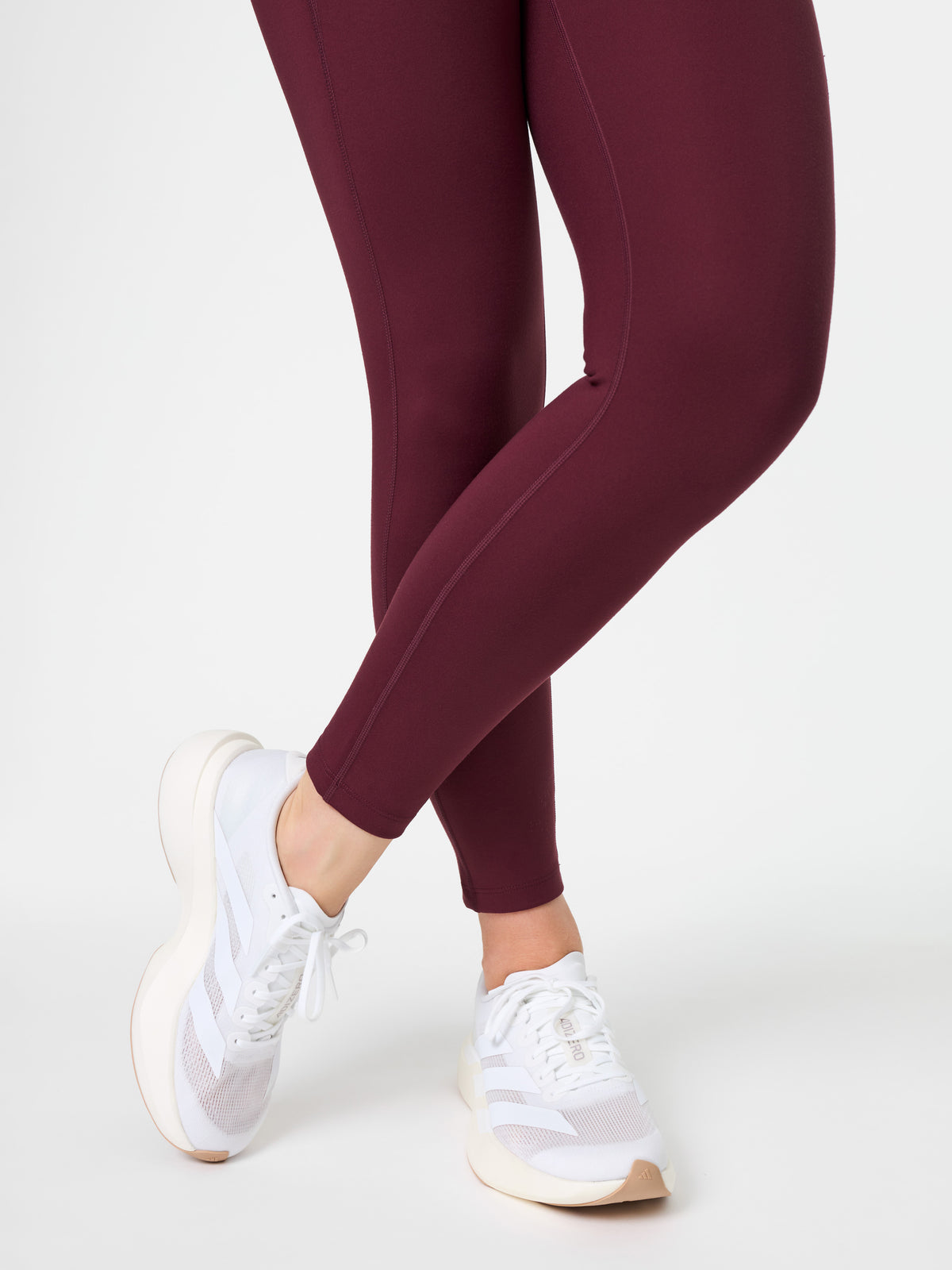 Girlfriend Collective Compressive High-Rise 7/8 Legging - Mulberry