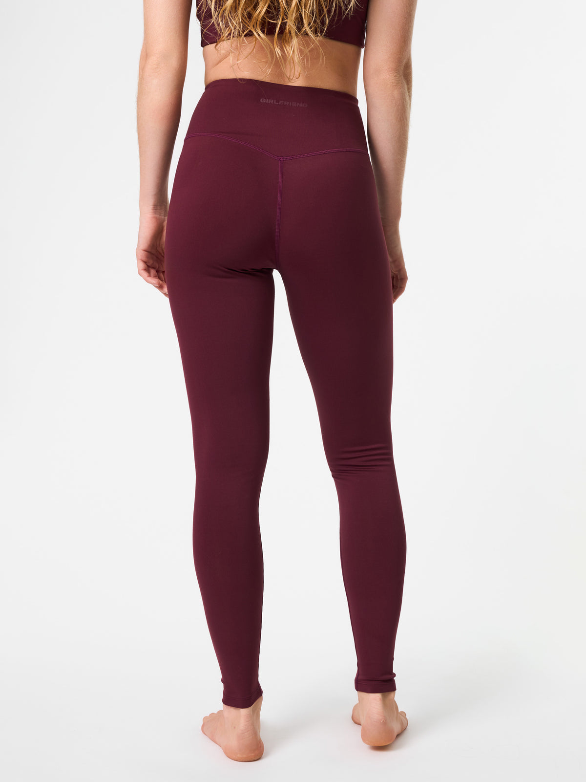Girlfriend Collective Float High Rise Leggings - Mulberry