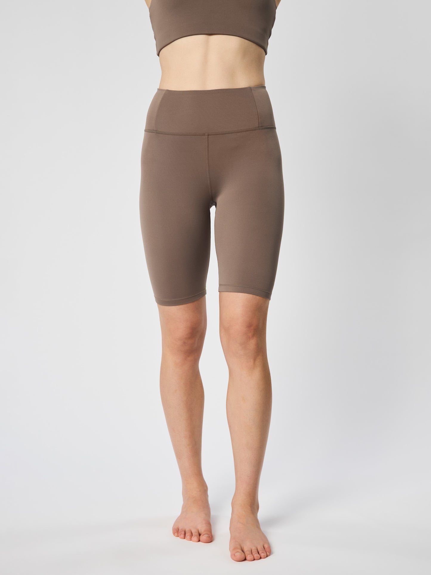 Girlfriend Collective Float High Rise Bike Shorts - Falcon