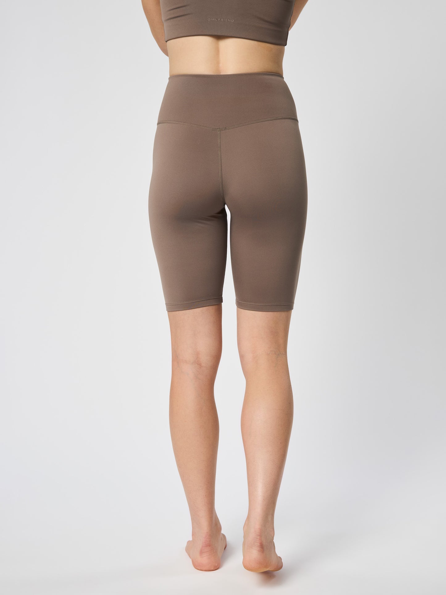 Girlfriend Collective Float High Rise Bike Shorts - Falcon