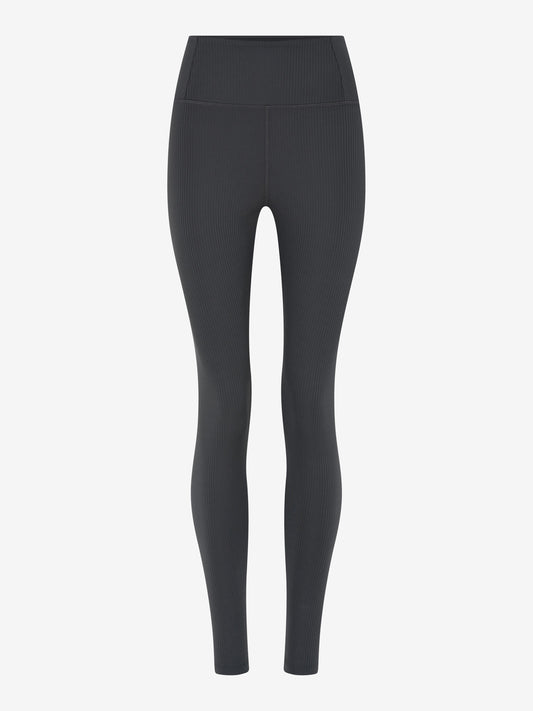 Girlfriend Collective Rib High Rise Legging - Black