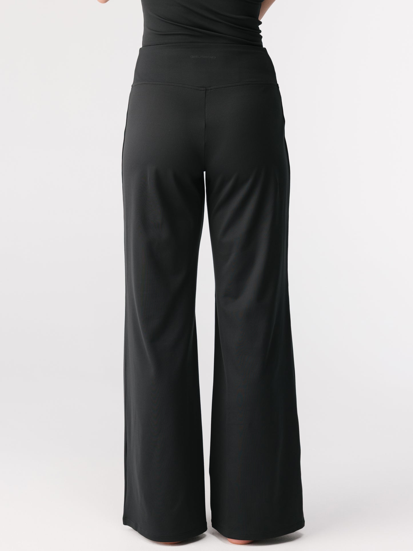 Girlfriend Collective Jada Straight Leg Pants- Black