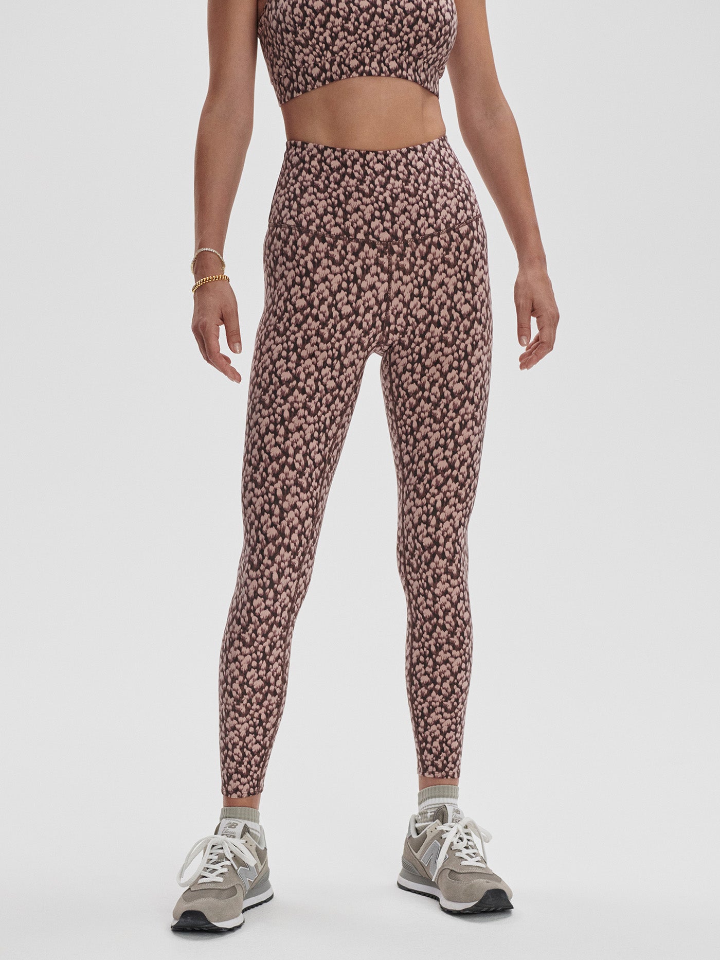 Varley Super High Rise Legging 25 - Deep Mauve Petal