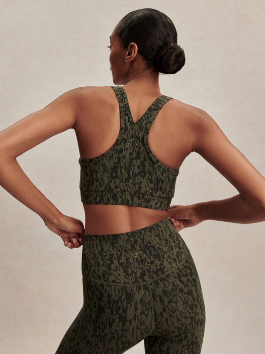 Varley Always Selma Bra - Olive Smoke