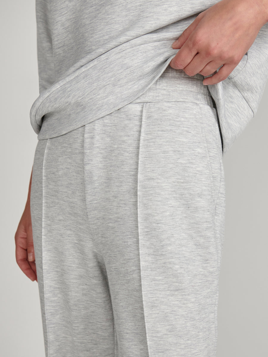Varley The Wide Leg Pant 30 - Light Grey Marl