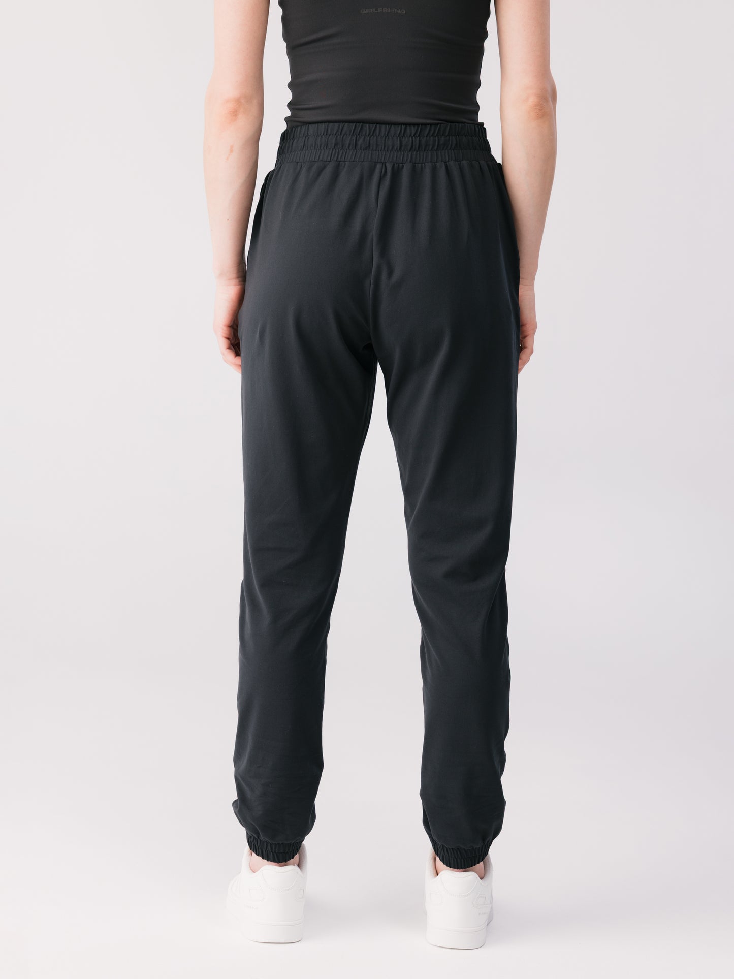 Girlfriend Collective Reset Slim Straight Jogger- Black