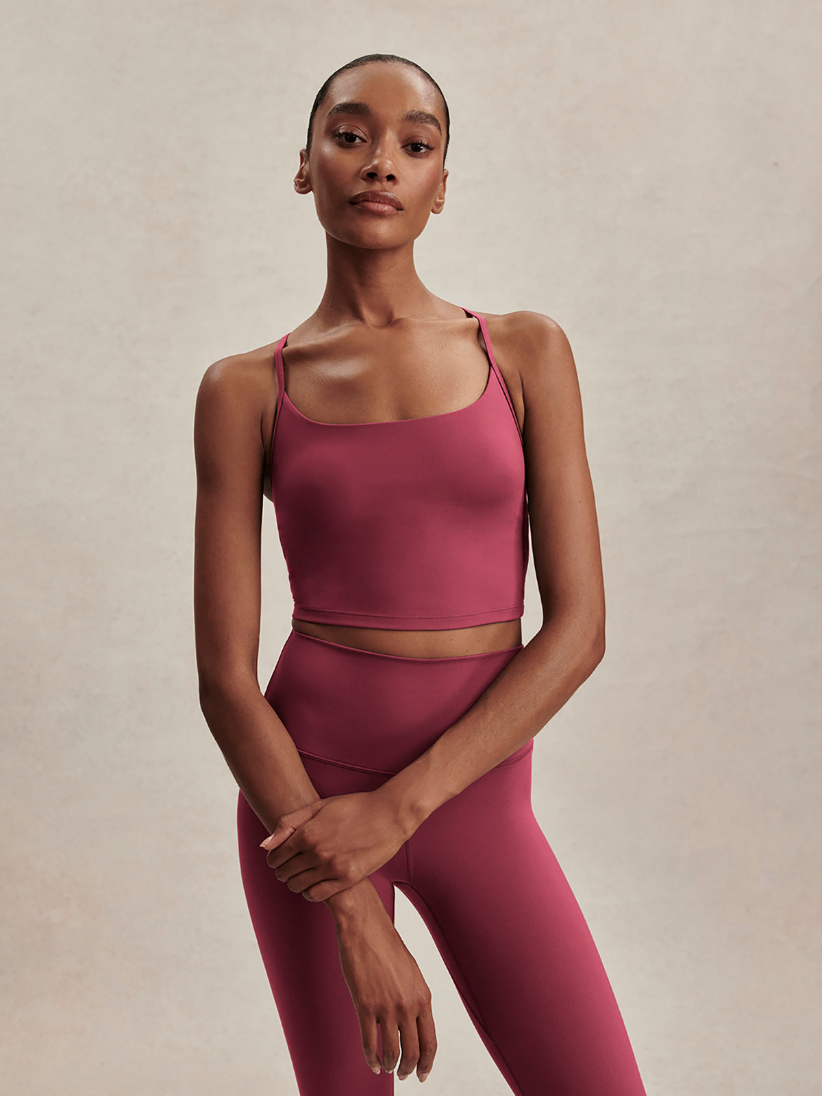 Varley Freesoft Harley Bralette - Rich Raspberry