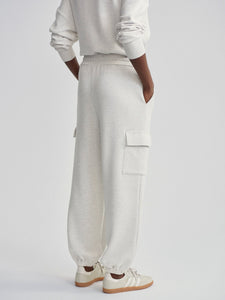 Varley Cargo Pant 27.5 - Ivory Marl