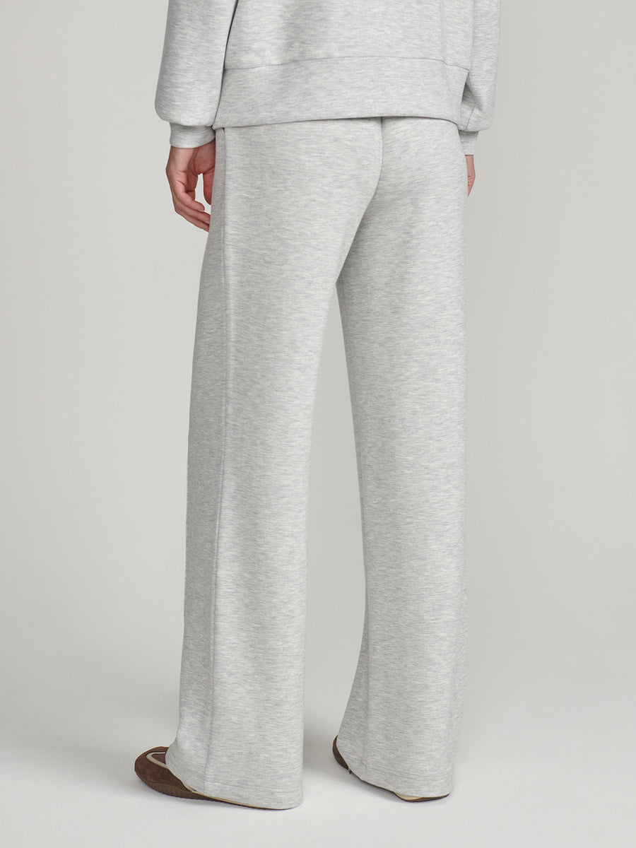 Varley The Wide Leg Pant 30 - Light Grey Marl