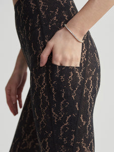Varley Form High Pocket Legging 25 - Carob Fragment Snake