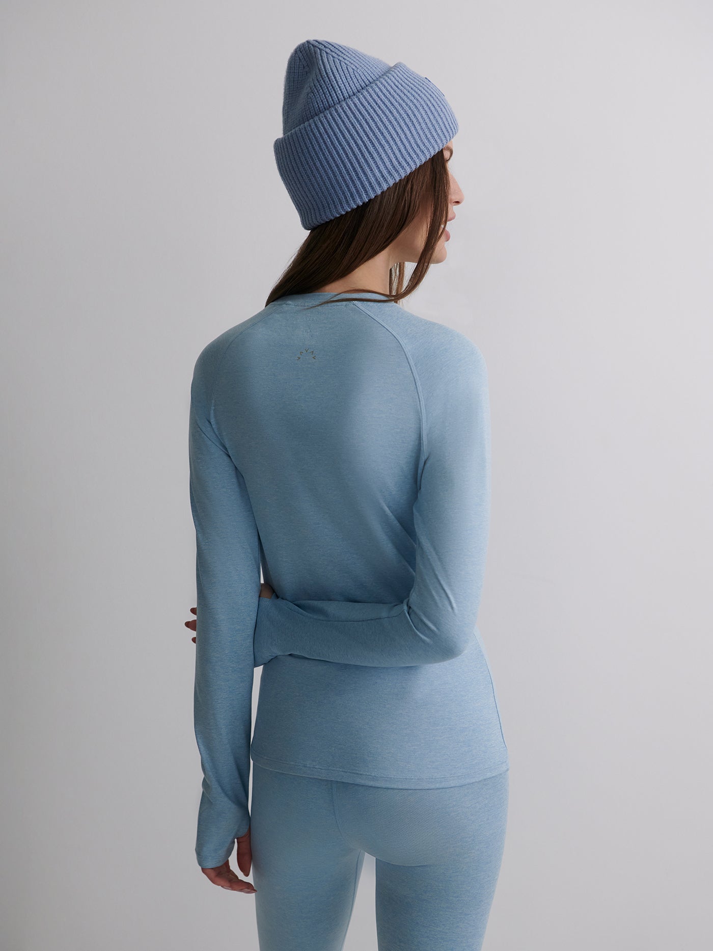 Varley Always Warm Crew Neck Base Layer - Glacier Marl