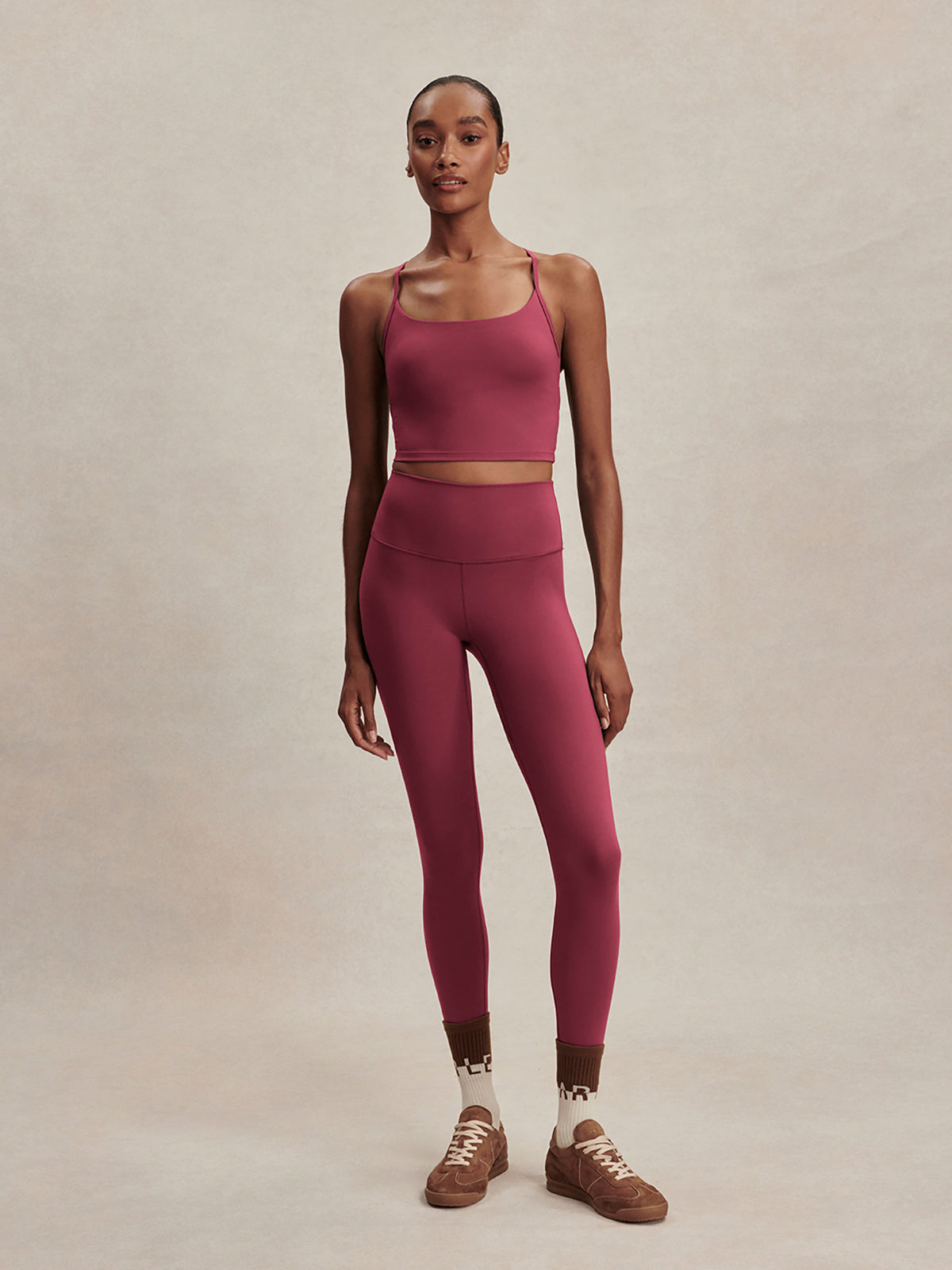 Varley Freesoft Harley Bralette - Rich Raspberry