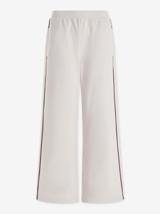 Varley Brushed Rib Wide Leg Pant 28- Cement Marl