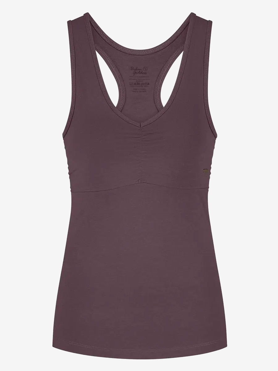 Urban Goddess Anjea Yoga Support Tank - Berry