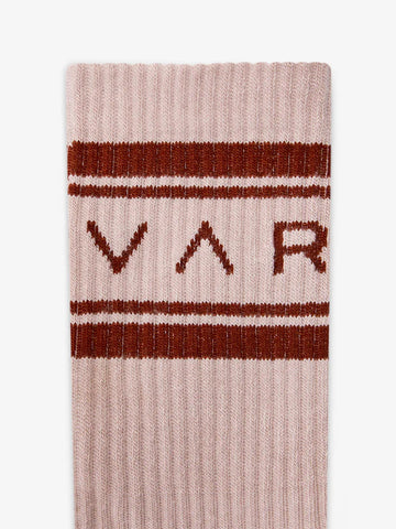 Varley Astley Active Sock - Rose Smoke/Pink Clay - S/M