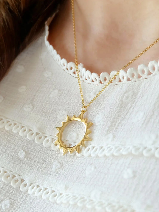 Augusta Jewellery Gold Plated Necklace - Aelia