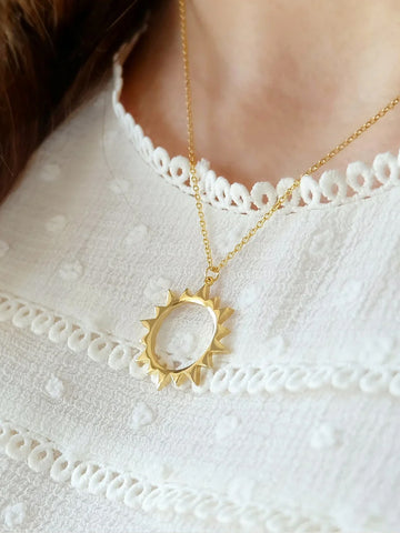 Augusta Jewellery Gold Plated Necklace - Aelia