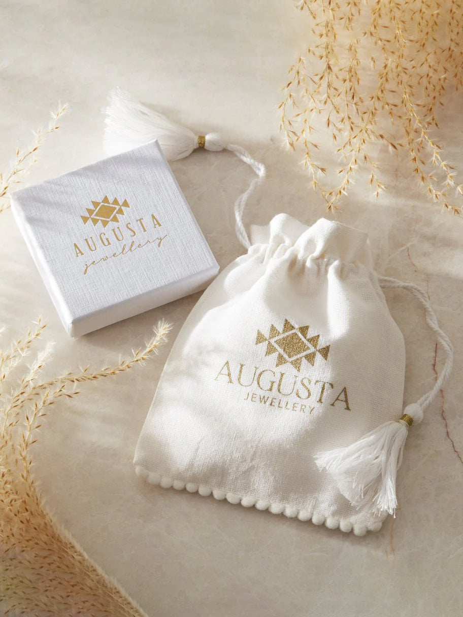 Augusta Jewellery Gold Plated Necklace - Mini Dreamcatcher