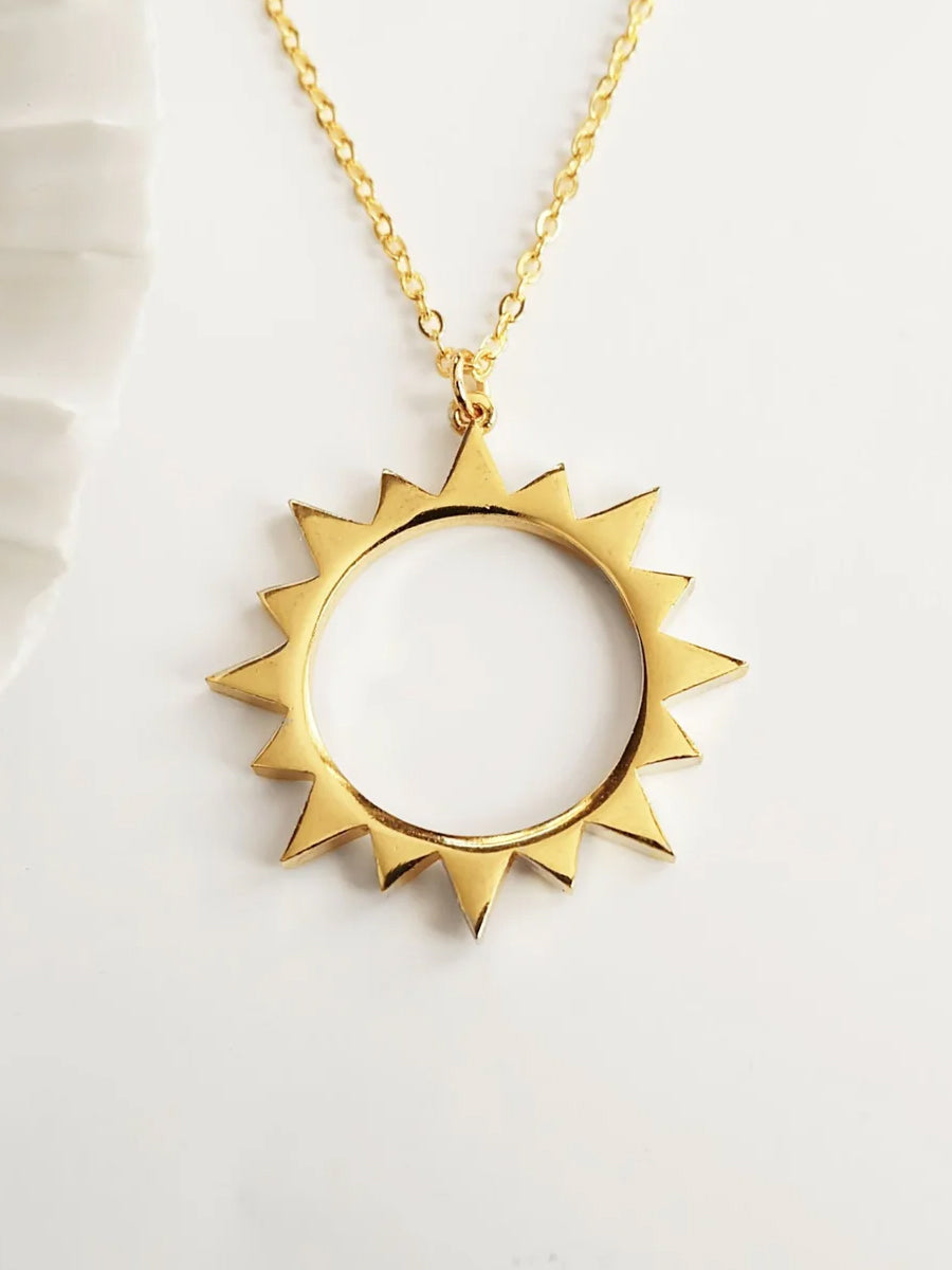 Augusta Jewellery Gold Plated Necklace - Aelia