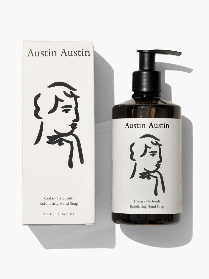 Austin Austin Exfoliating Hand Soap 300ml - Cedar & Patchouli