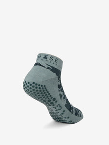 Base 33 Grip Low Rise Grip Socks - Sage Camo