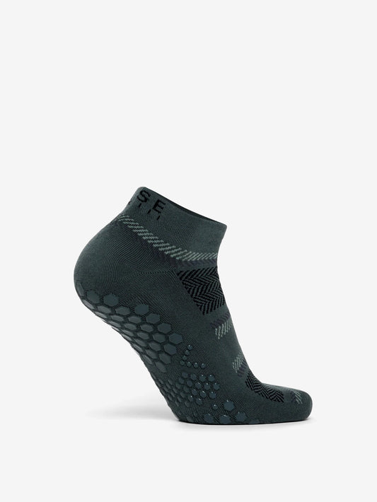 Base 33 Low Rise Grip Socks - Urban Stripe