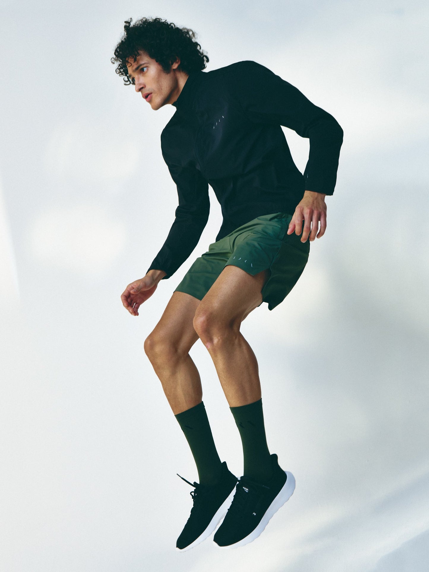 Born Living Yoga Orinoco Short - Swamp Green