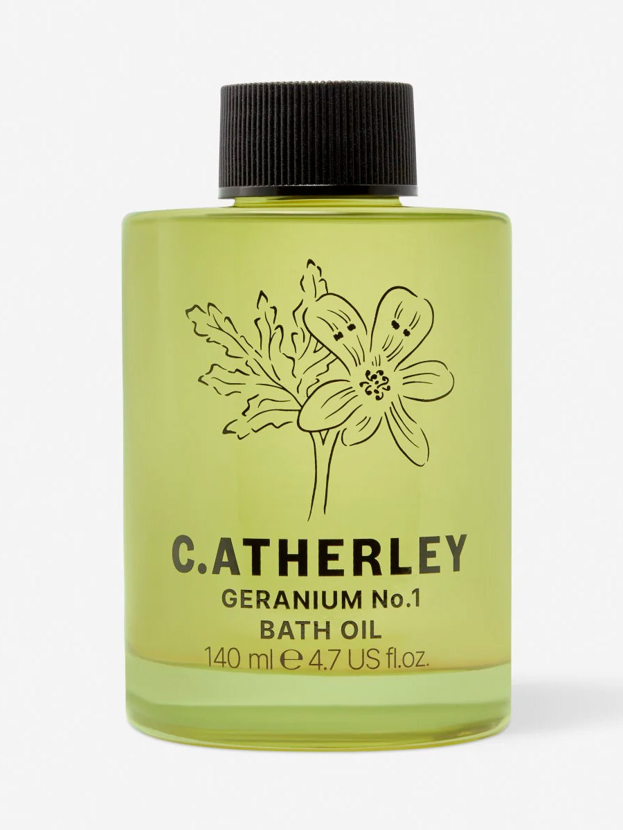 C.Atherley Bath Oil 140ml - Geranium No.1